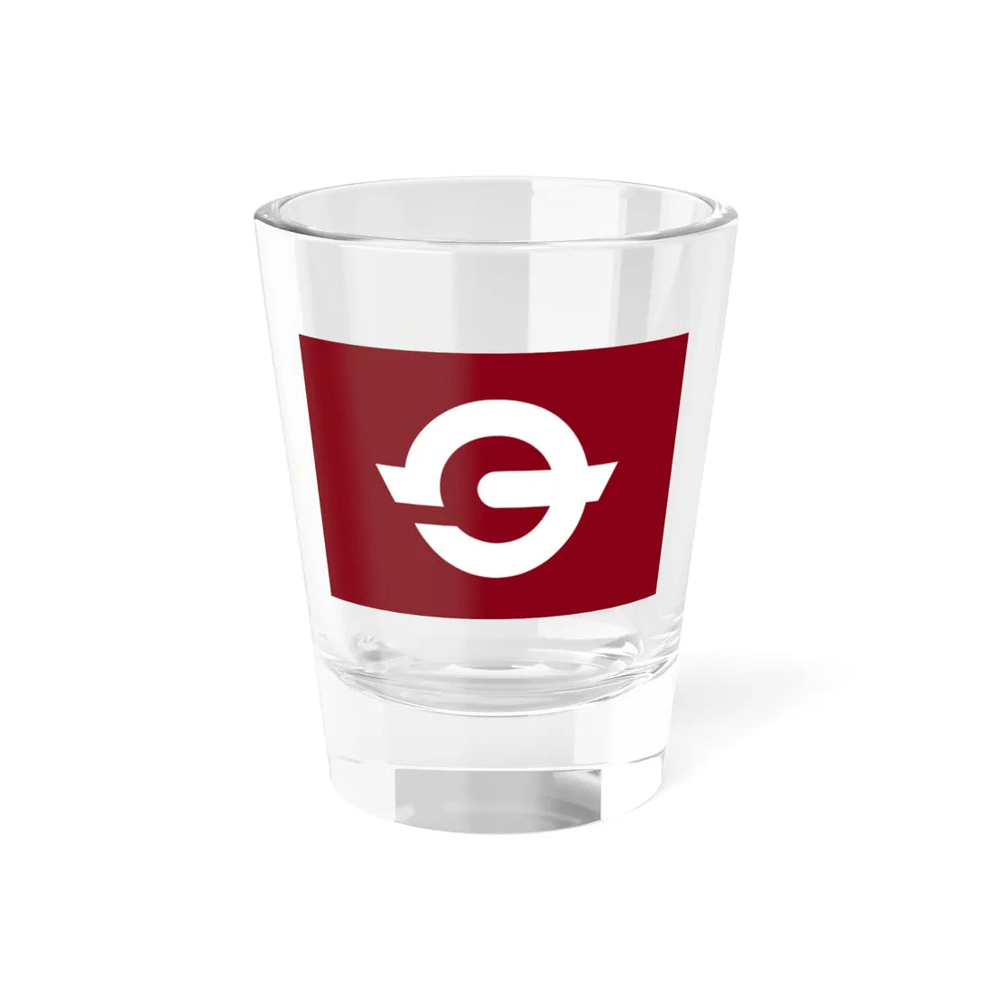Flag of Tawaramoto Nara (Japan) Shot Glass 1.5oz 1.5oz - Go Mug Yourself