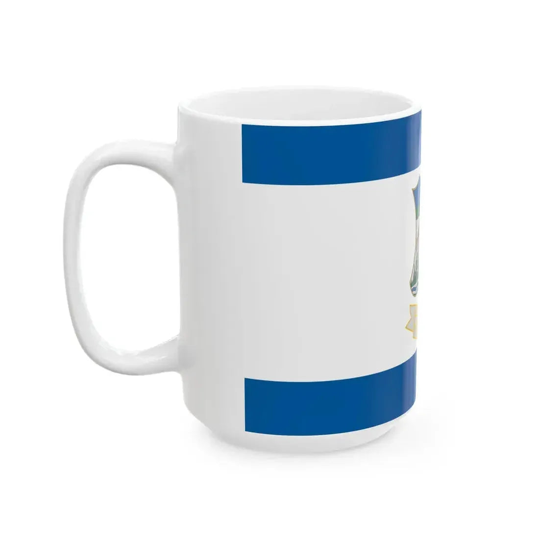Flag of Tazlar (Hungary) White Coffee Mug - Go Mug Yourself
