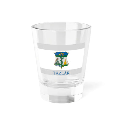 Flag of Tazlar variant (Hungary) Shot Glass 1.5oz 1.5oz - Go Mug Yourself