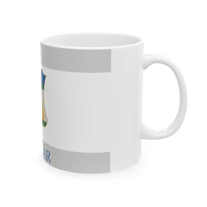 Flag of Tazlar variant (Hungary) White Coffee Mug - Go Mug Yourself