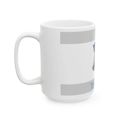 Flag of Tazlar variant (Hungary) White Coffee Mug - Go Mug Yourself