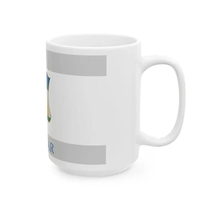 Flag of Tazlar variant (Hungary) White Coffee Mug - Go Mug Yourself