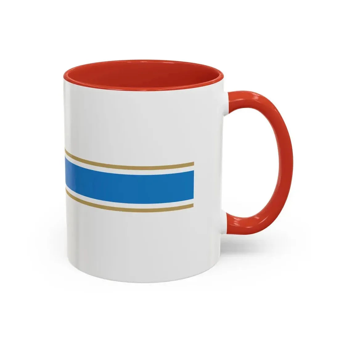 Flag of Tbilisi Georgia - Accent Coffee Mug - Go Mug Yourself
