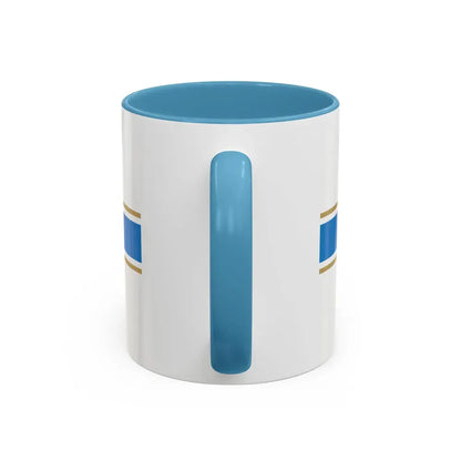 Flag of Tbilisi Georgia - Accent Coffee Mug - Go Mug Yourself