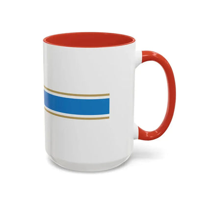 Flag of Tbilisi Georgia - Accent Coffee Mug - Go Mug Yourself