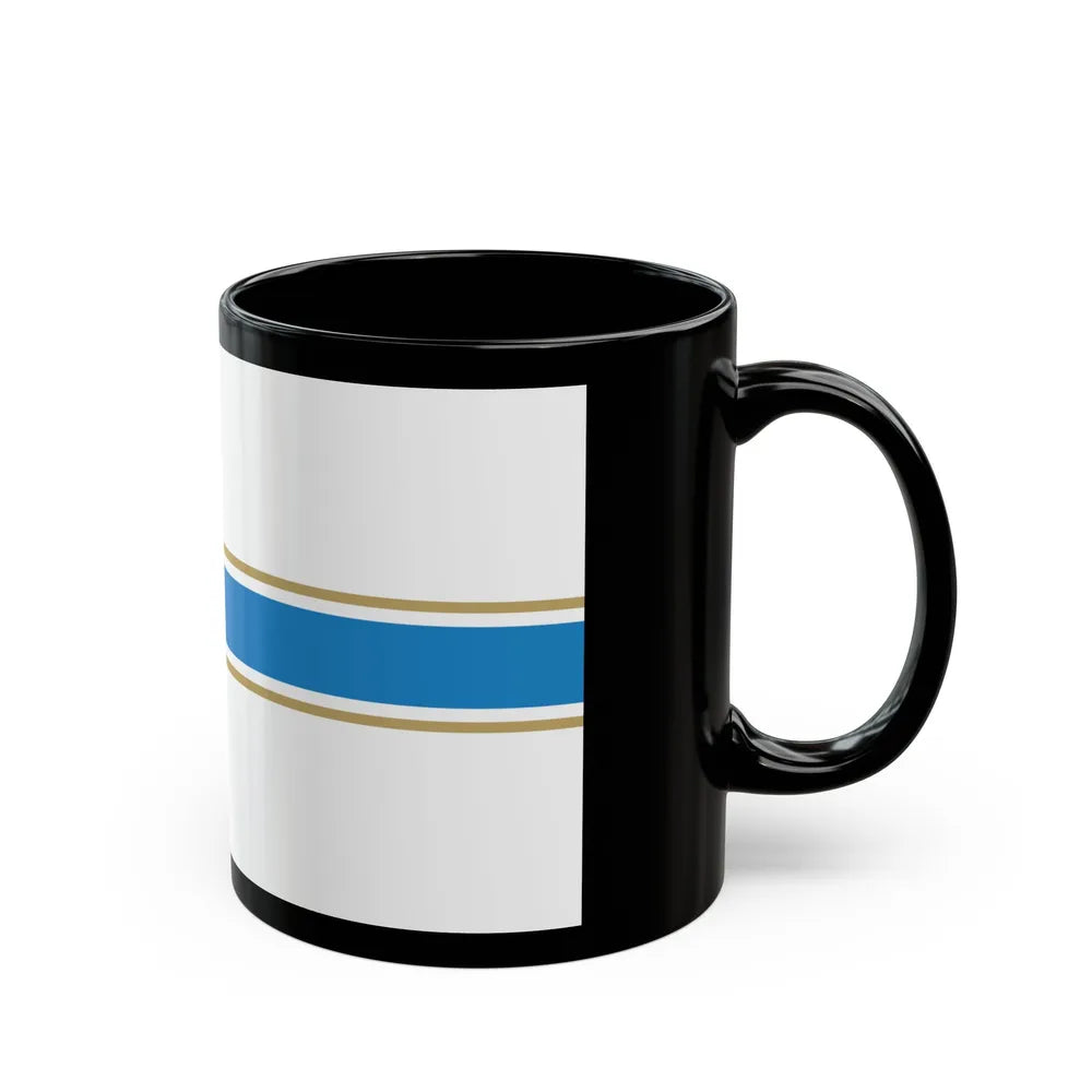 Flag of Tbilisi Georgia - Black Coffee Mug-Go Mug Yourself