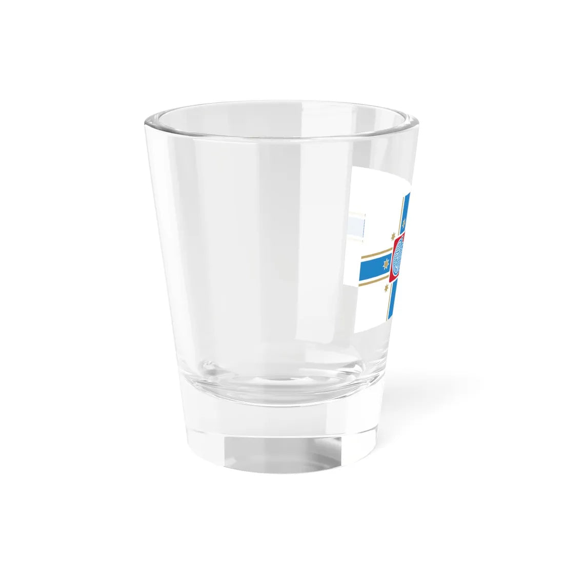 Flag of Tbilisi (Georgia) Shot Glass 1.5oz - Go Mug Yourself