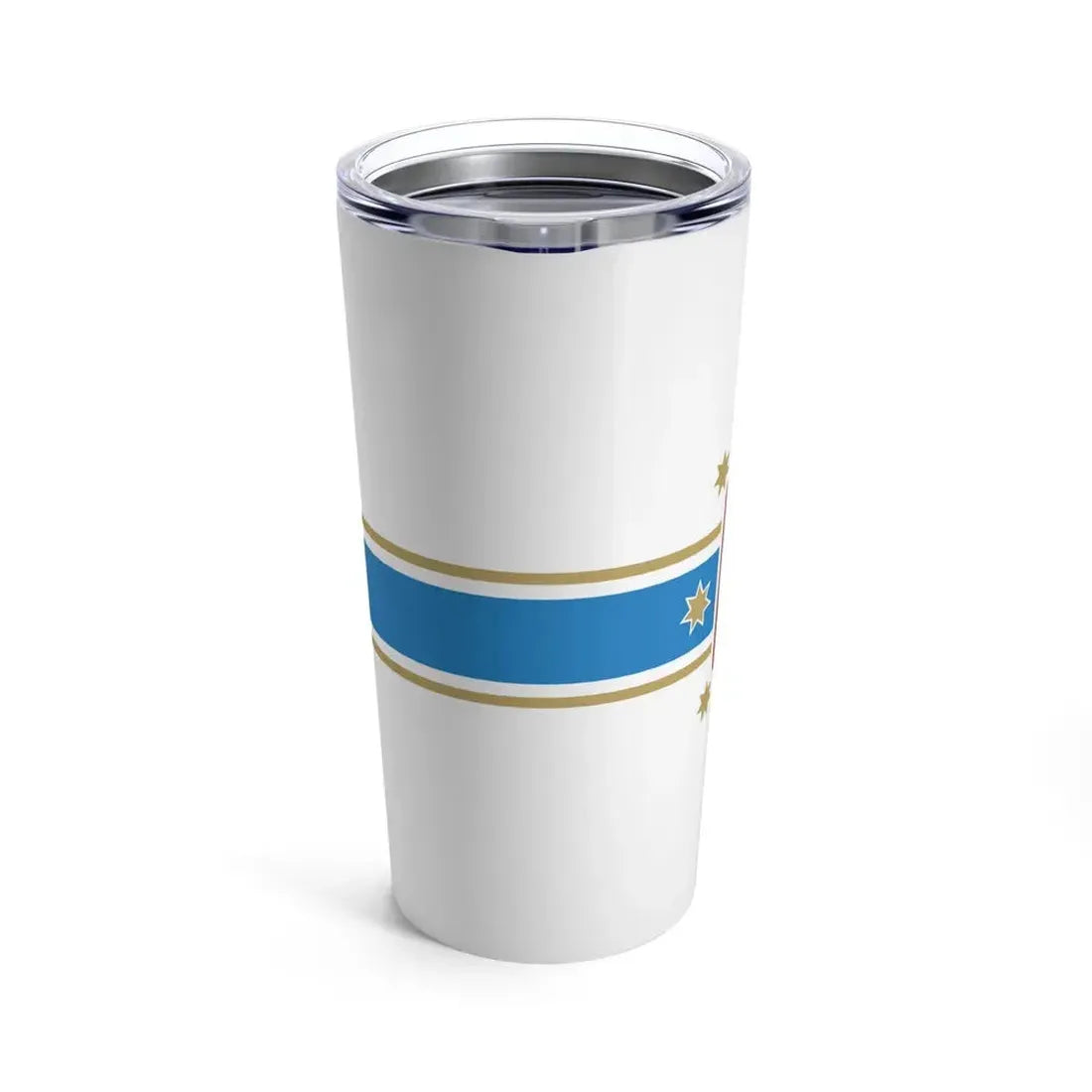 Flag of Tbilisi Georgia - Tumbler 20oz - Go Mug Yourself