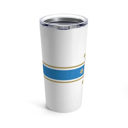 Flag of Tbilisi Georgia - Tumbler 20oz - Go Mug Yourself