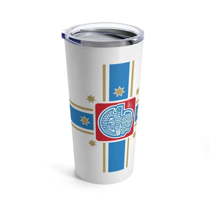Flag of Tbilisi Georgia - Tumbler 20oz - Go Mug Yourself