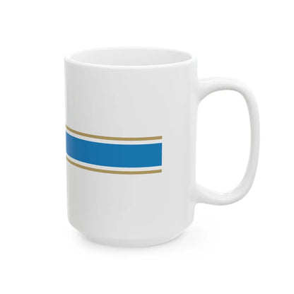 Flag of Tbilisi Georgia - White Coffee Mug-Go Mug Yourself