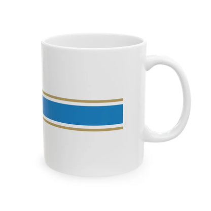 Flag of Tbilisi Georgia - White Coffee Mug-Go Mug Yourself