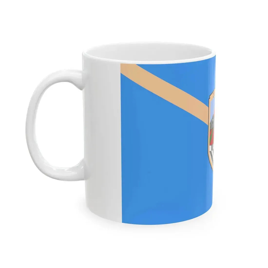Flag of Tearce Municipality North Macedonia (North Macedonia) White Coffee Mug - Go Mug Yourself