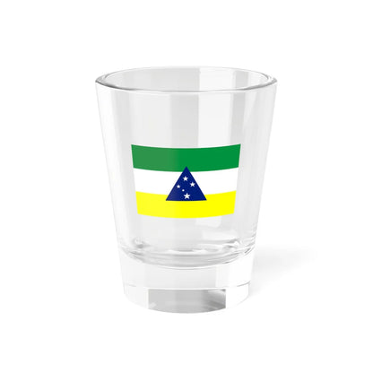 Flag of Tefe Amazonas (Brazil) Shot Glass 1.5oz 1.5oz - Go Mug Yourself