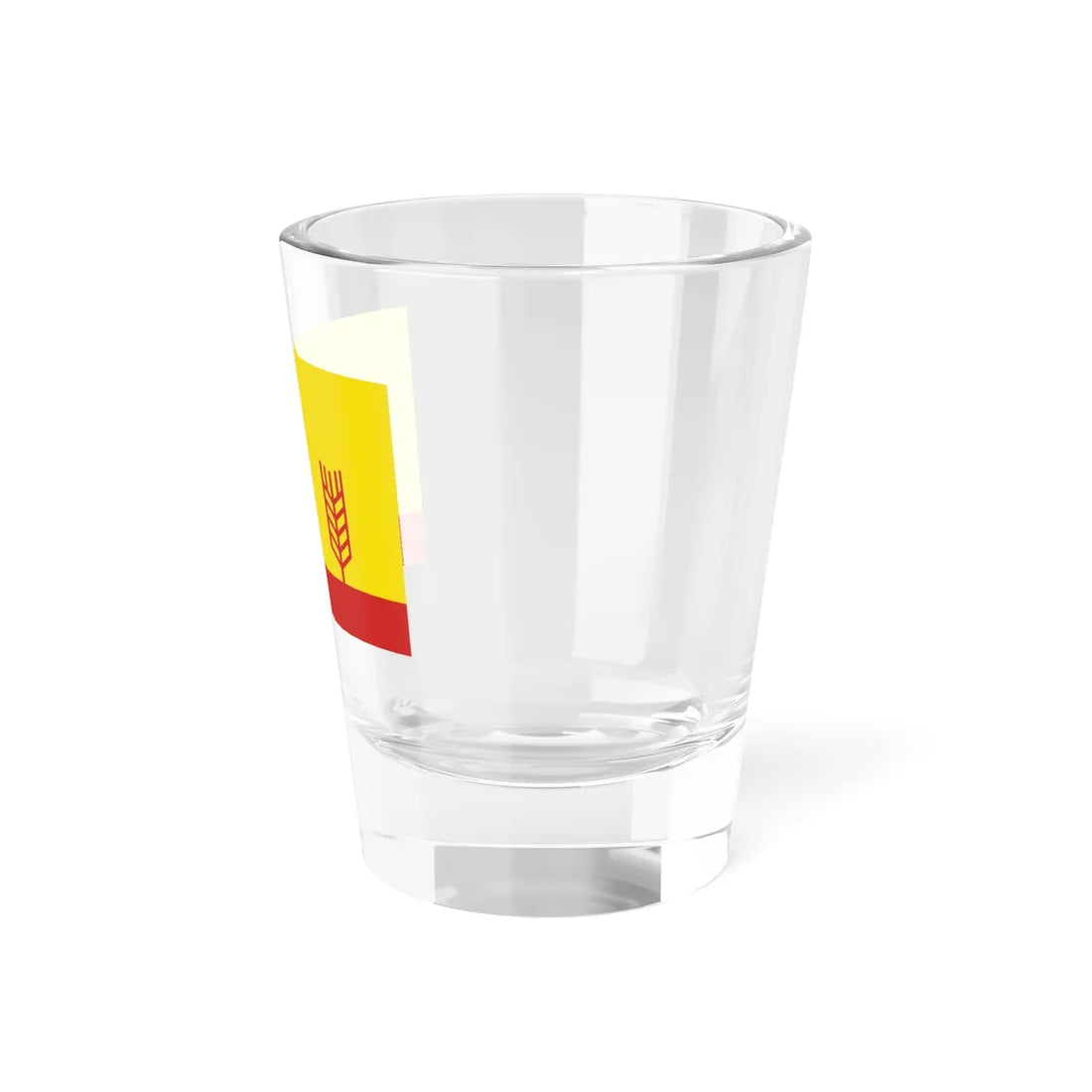 Flag of Tegeshevskoe Chuvashia (Russia) Shot Glass 1.5oz - Go Mug Yourself