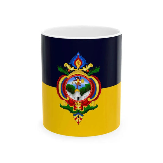 Flag of Tegucigalpa (Honduras) White Coffee Mug 11oz - Go Mug Yourself