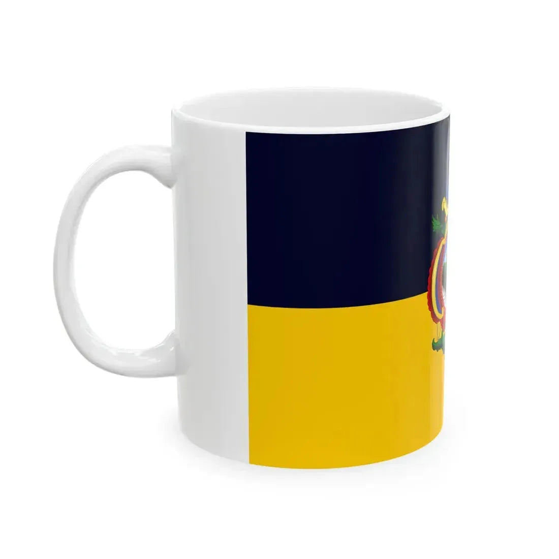 Flag of Tegucigalpa (Honduras) White Coffee Mug - Go Mug Yourself