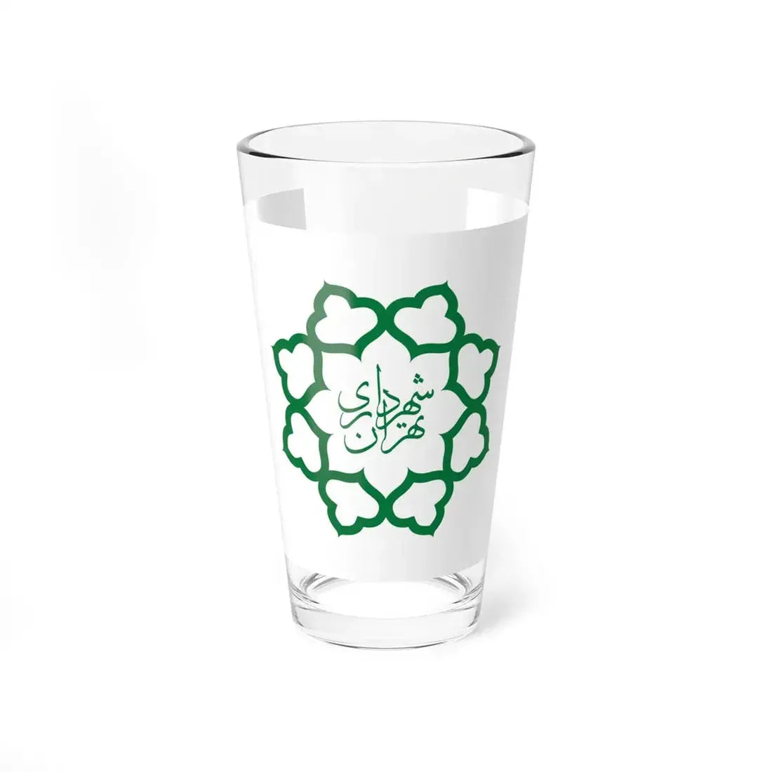 Flag of Tehran (Iran) Pint Glass 16oz 16oz - Go Mug Yourself