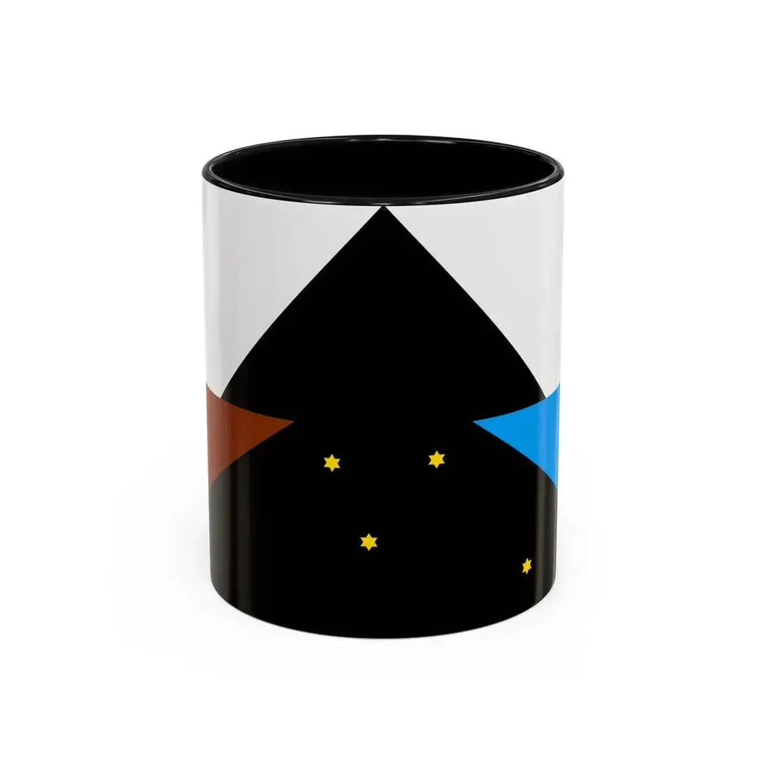 Flag of Tehuelche people - Accent Coffee Mug 11oz Black - Go Mug Yourself