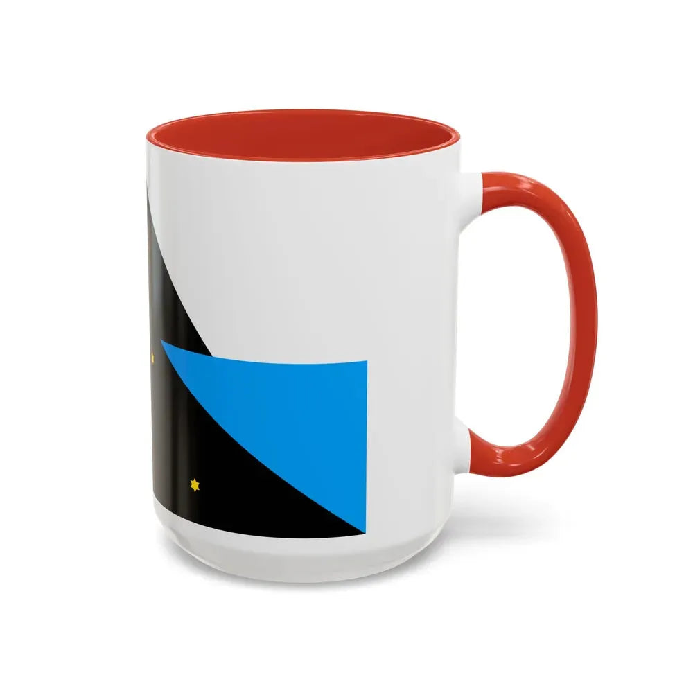 Flag of Tehuelche people - Accent Coffee Mug - Go Mug Yourself