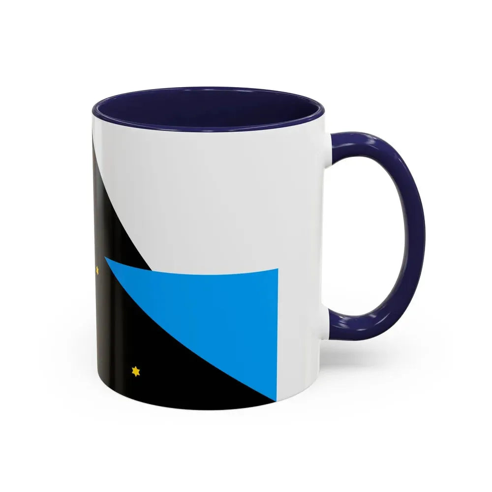Flag of Tehuelche people - Accent Coffee Mug - Go Mug Yourself