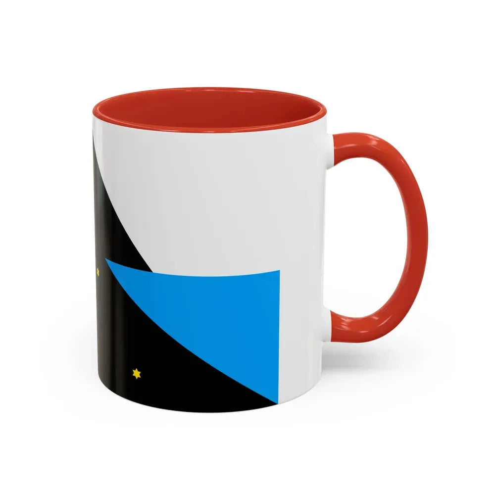 Flag of Tehuelche people - Accent Coffee Mug - Go Mug Yourself