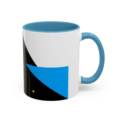 Flag of Tehuelche people - Accent Coffee Mug - Go Mug Yourself