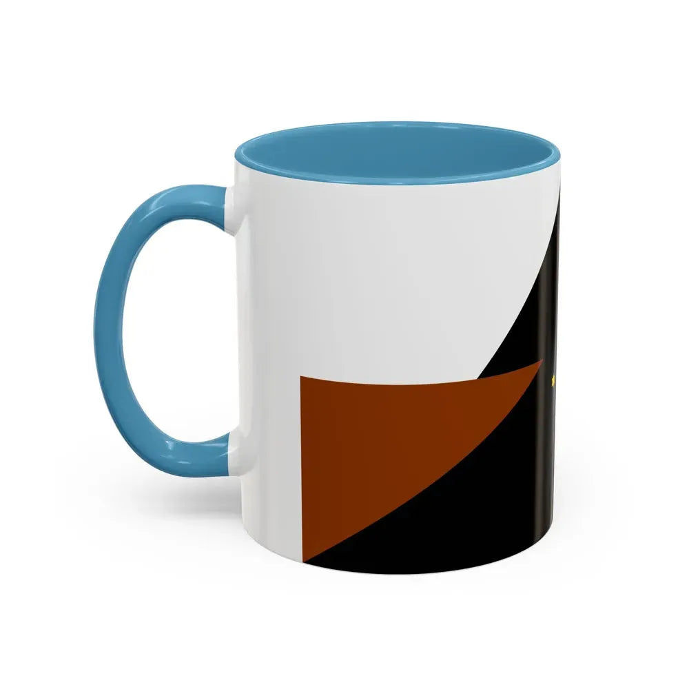 Flag of Tehuelche people - Accent Coffee Mug - Go Mug Yourself
