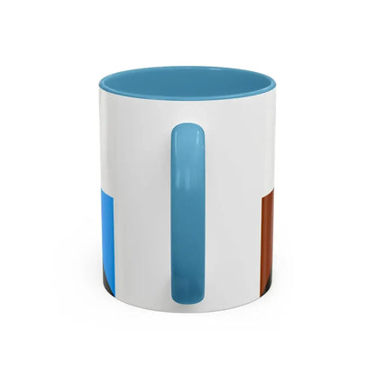 Flag of Tehuelche people - Accent Coffee Mug - Go Mug Yourself