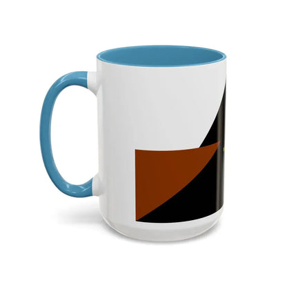 Flag of Tehuelche people - Accent Coffee Mug - Go Mug Yourself