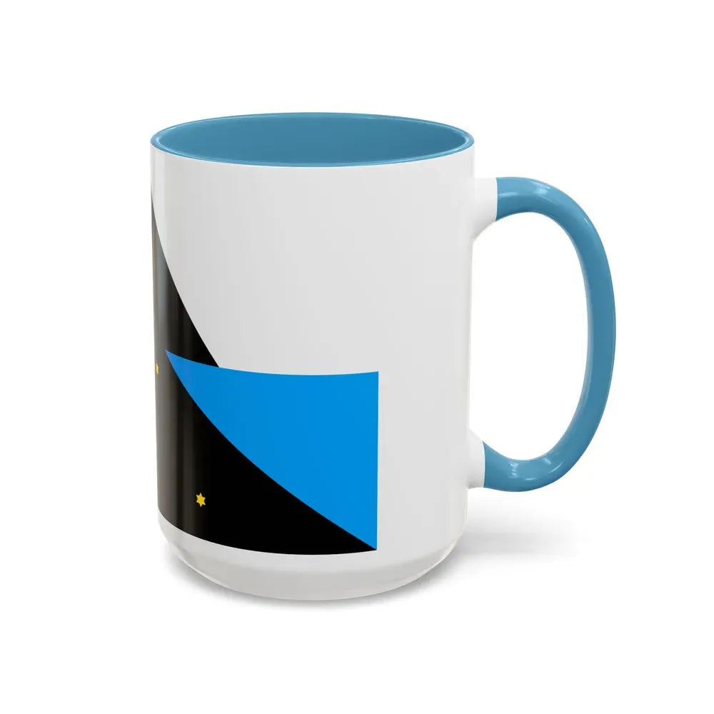 Flag of Tehuelche people - Accent Coffee Mug - Go Mug Yourself