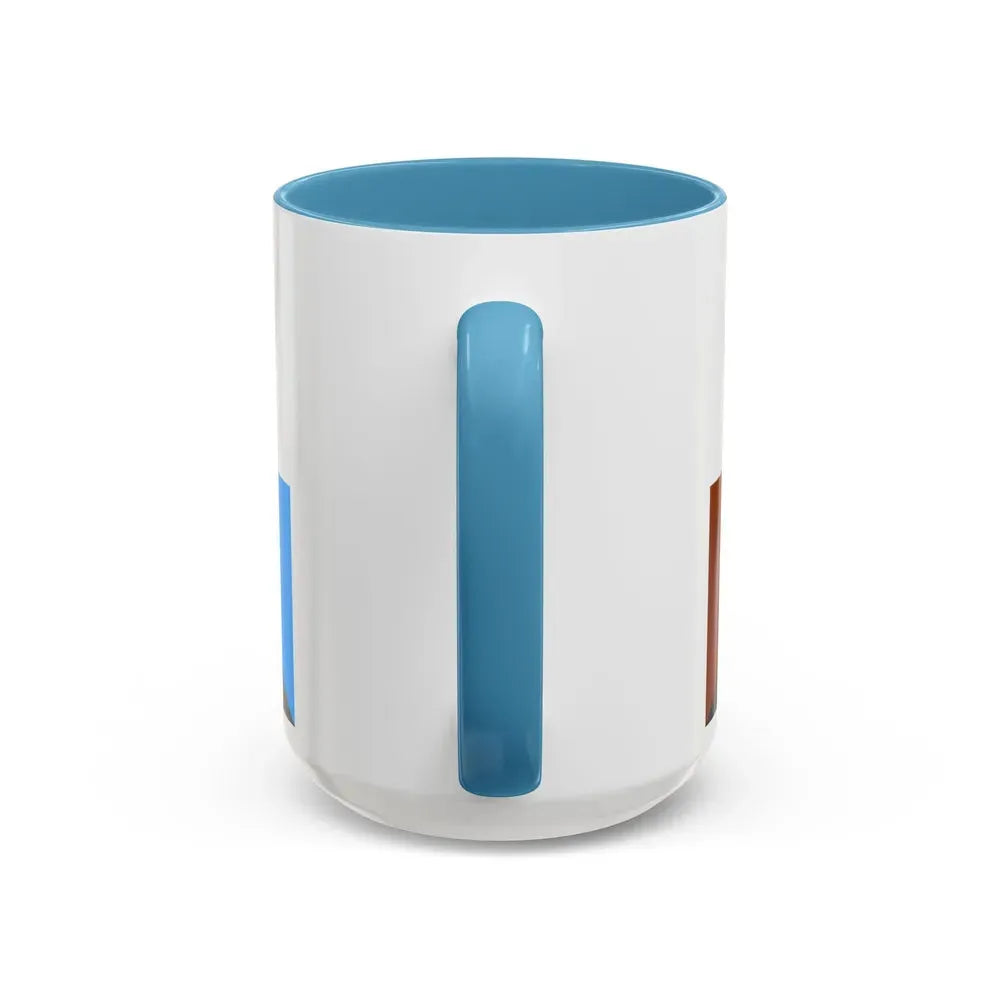 Flag of Tehuelche people - Accent Coffee Mug - Go Mug Yourself