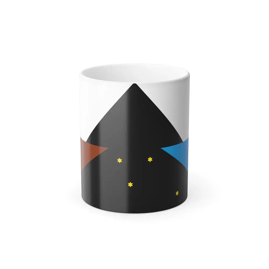 Flag of Tehuelche people - Color Changing Coffee Mug 11oz - Go Mug Yourself