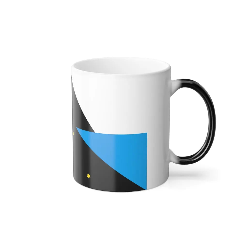 Flag of Tehuelche people - Color Changing Coffee Mug-Go Mug Yourself