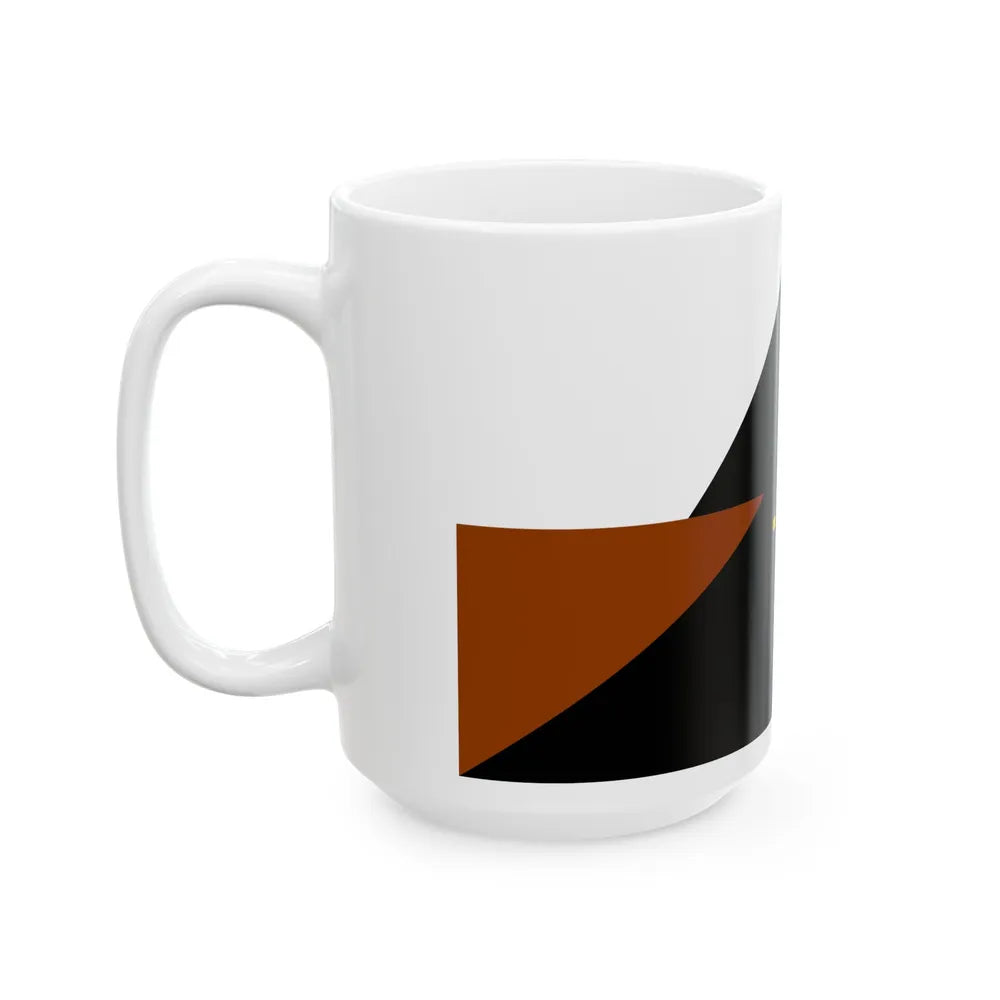 Flag of Tehuelche people - White Coffee Mug-Go Mug Yourself