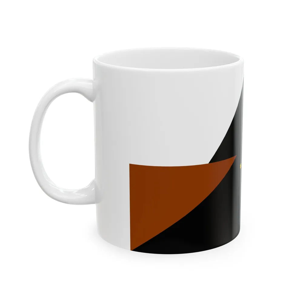 Flag of Tehuelche people - White Coffee Mug-Go Mug Yourself