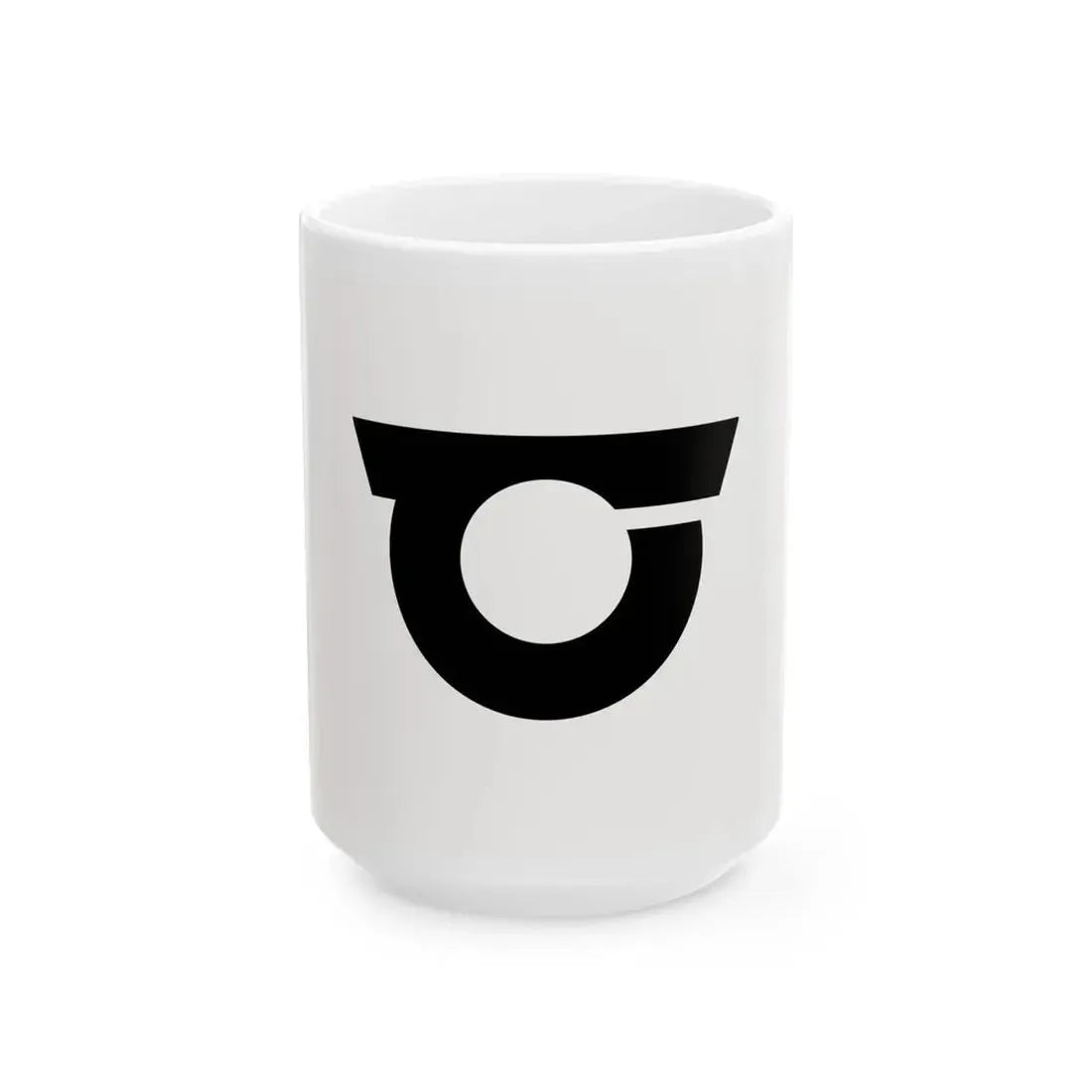 Flag of Teine Hokkaido 1961-1967 (Japan) White Coffee Mug 15oz - Go Mug Yourself