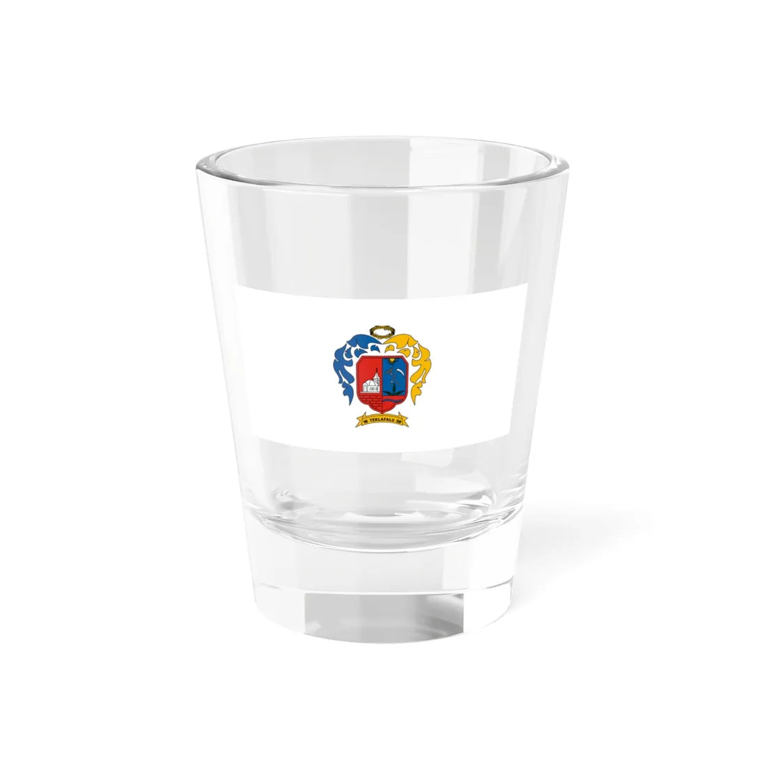 Flag of Teklafalu (Hungary) Shot Glass 1.5oz 1.5oz - Go Mug Yourself