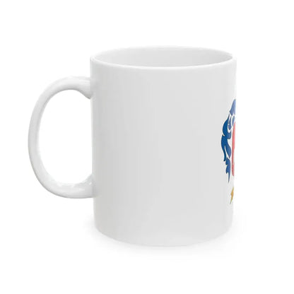 Flag of Teklafalu (Hungary) White Coffee Mug - Go Mug Yourself