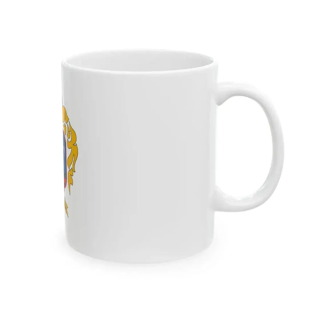 Flag of Teklafalu (Hungary) White Coffee Mug - Go Mug Yourself