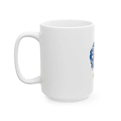 Flag of Teklafalu (Hungary) White Coffee Mug - Go Mug Yourself