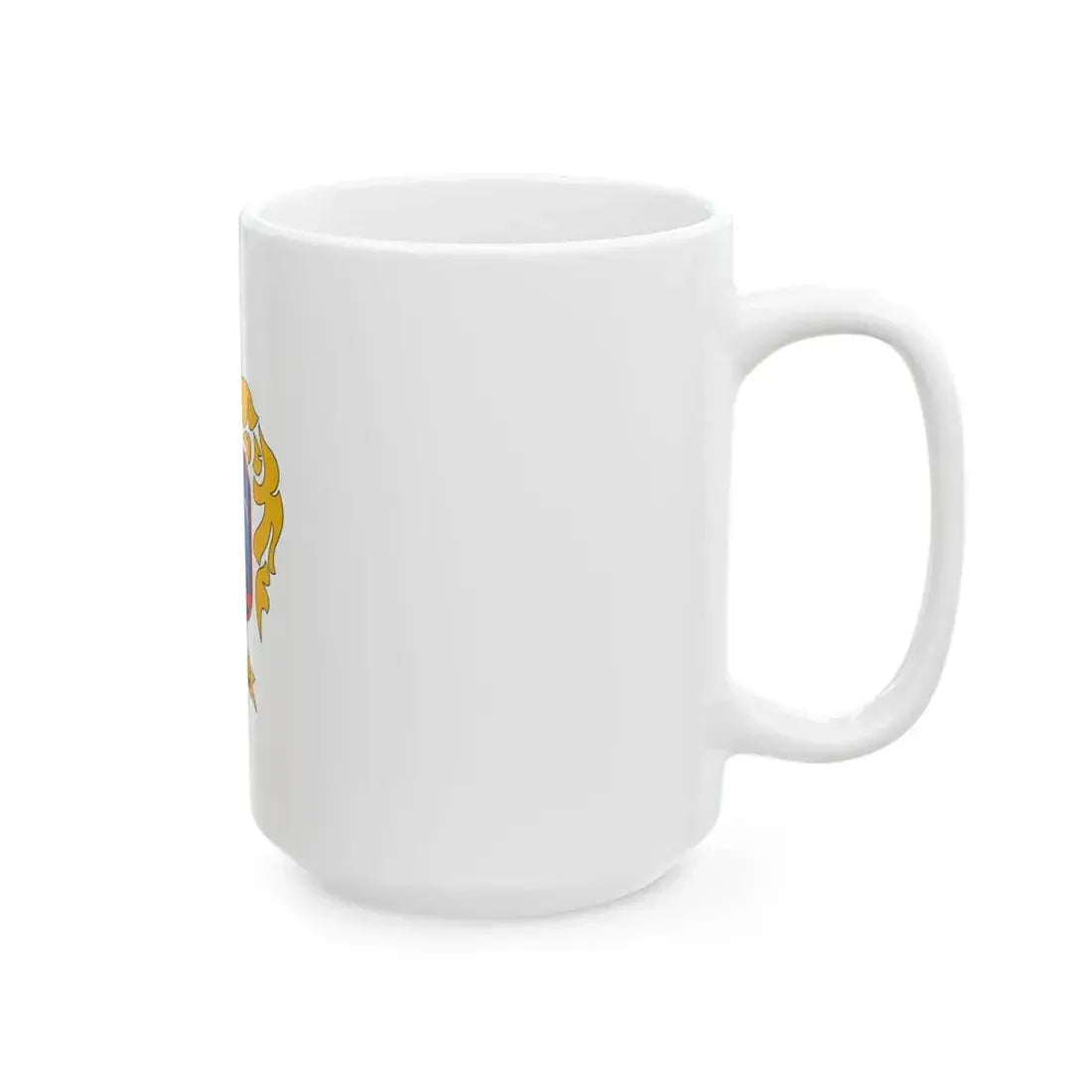 Flag of Teklafalu (Hungary) White Coffee Mug - Go Mug Yourself