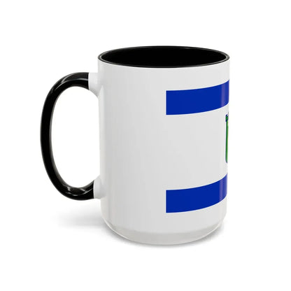 Flag of Tel Aviv Israel - Accent Coffee Mug - Go Mug Yourself