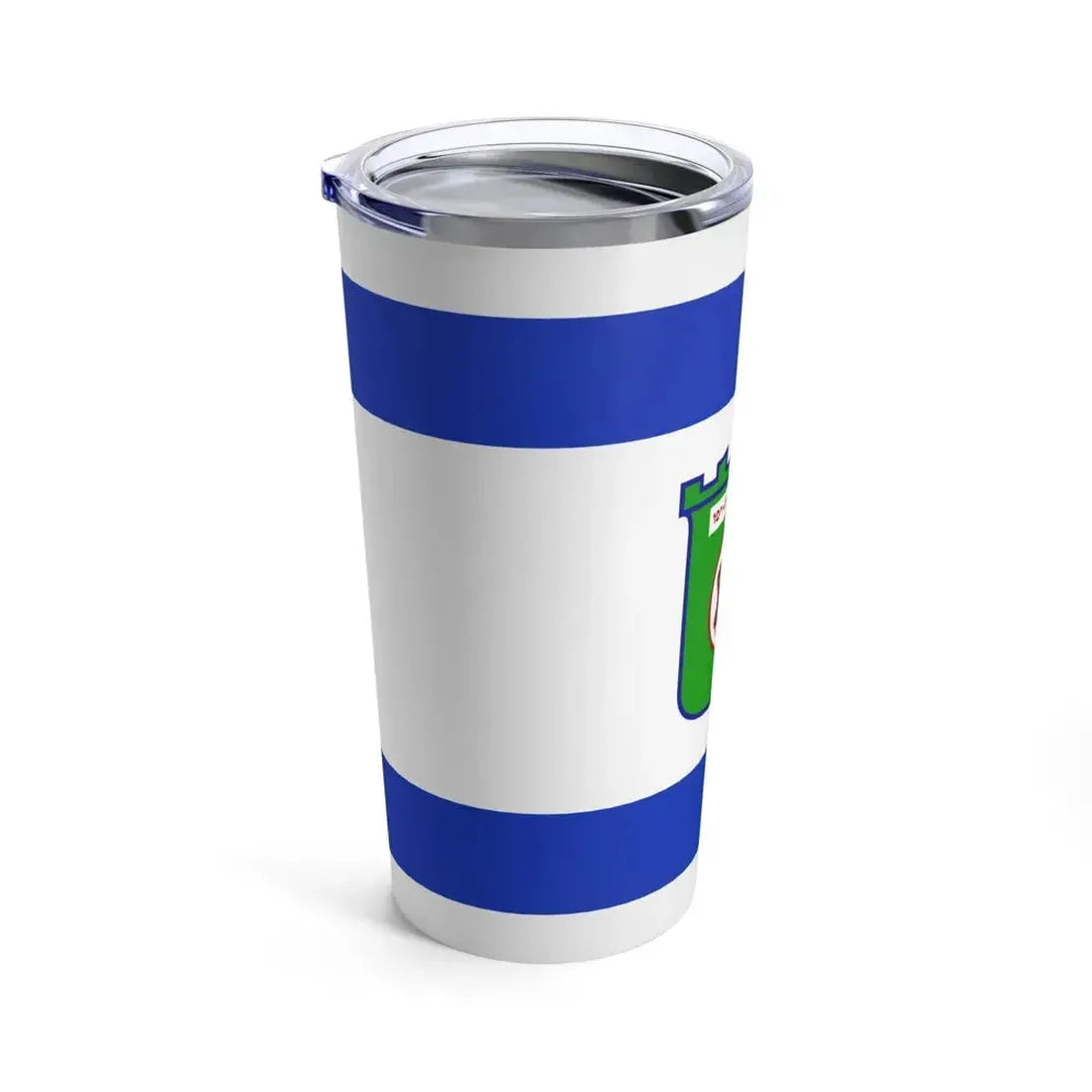 Flag of Tel Aviv Israel - Tumbler 20oz - Go Mug Yourself