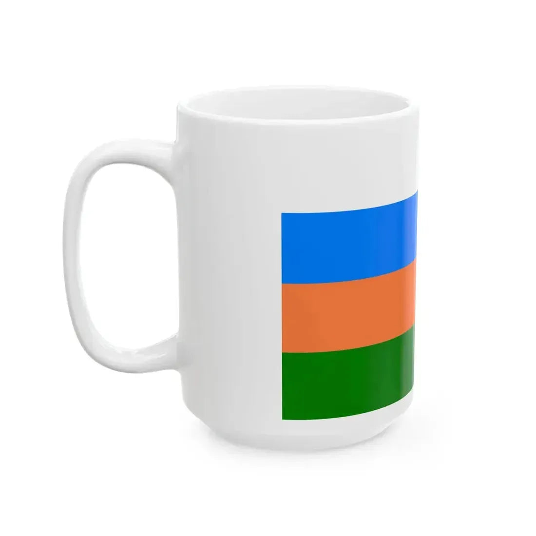Flag of Telangana (India) White Coffee Mug - Go Mug Yourself