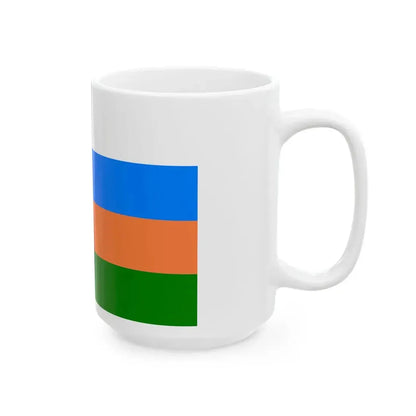 Flag of Telangana (India) White Coffee Mug - Go Mug Yourself