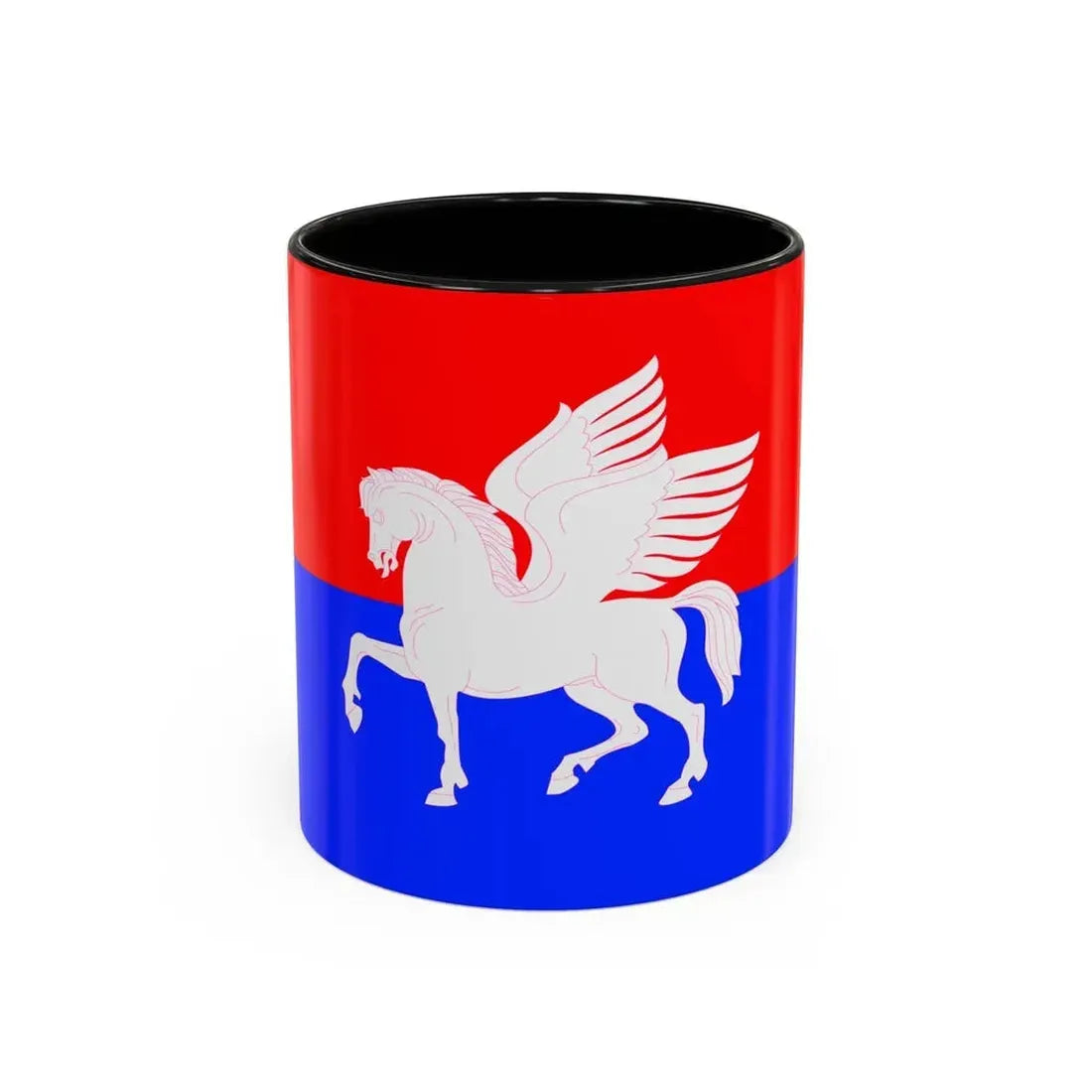 Flag of Telavi Georgia - Accent Coffee Mug 11oz Black - Go Mug Yourself