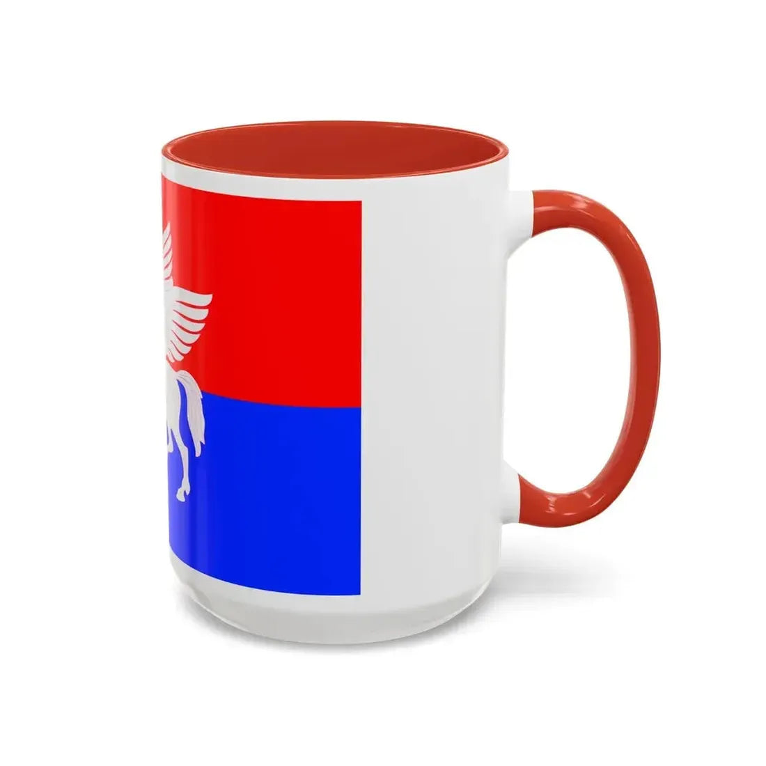 Flag of Telavi Georgia - Accent Coffee Mug - Go Mug Yourself