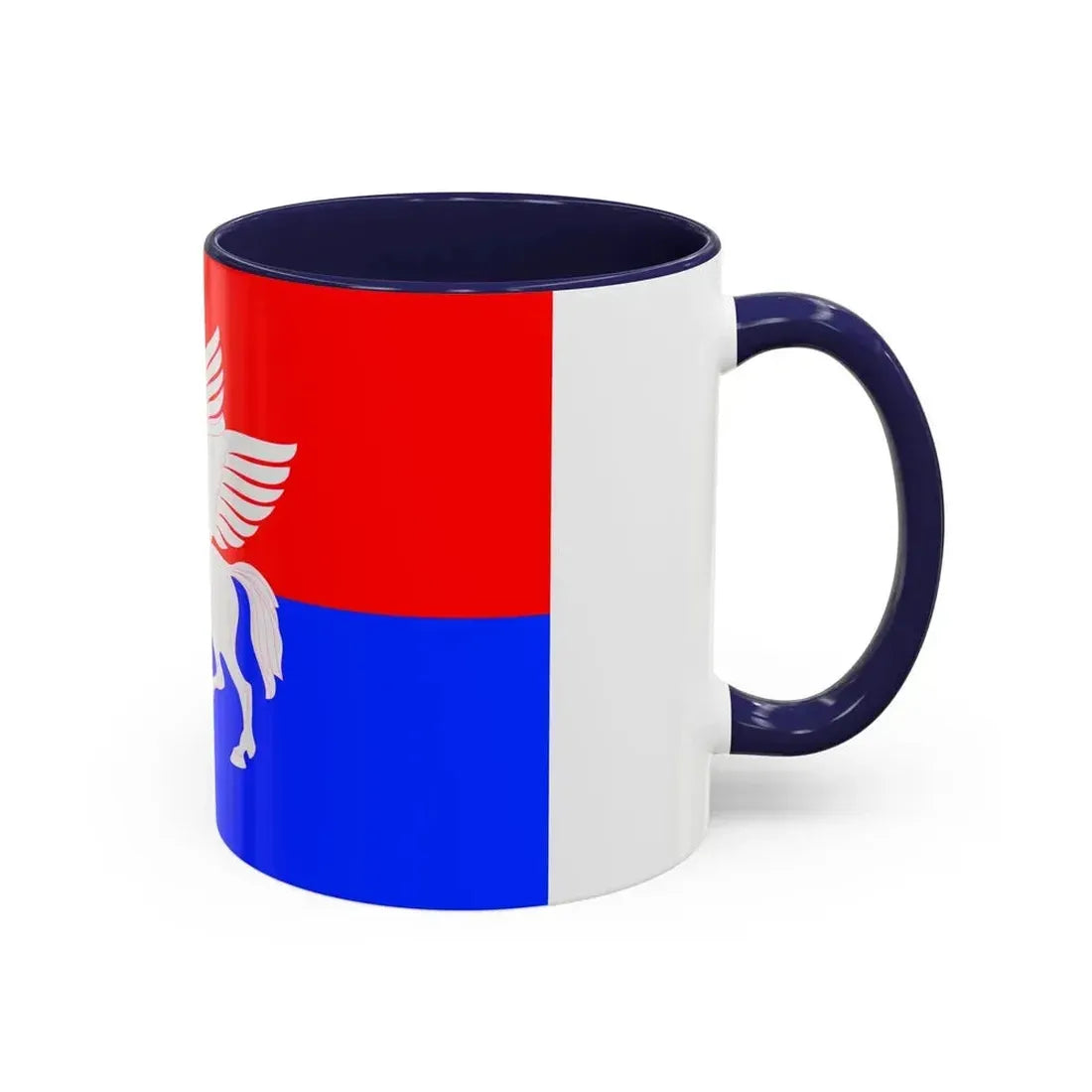 Flag of Telavi Georgia - Accent Coffee Mug - Go Mug Yourself