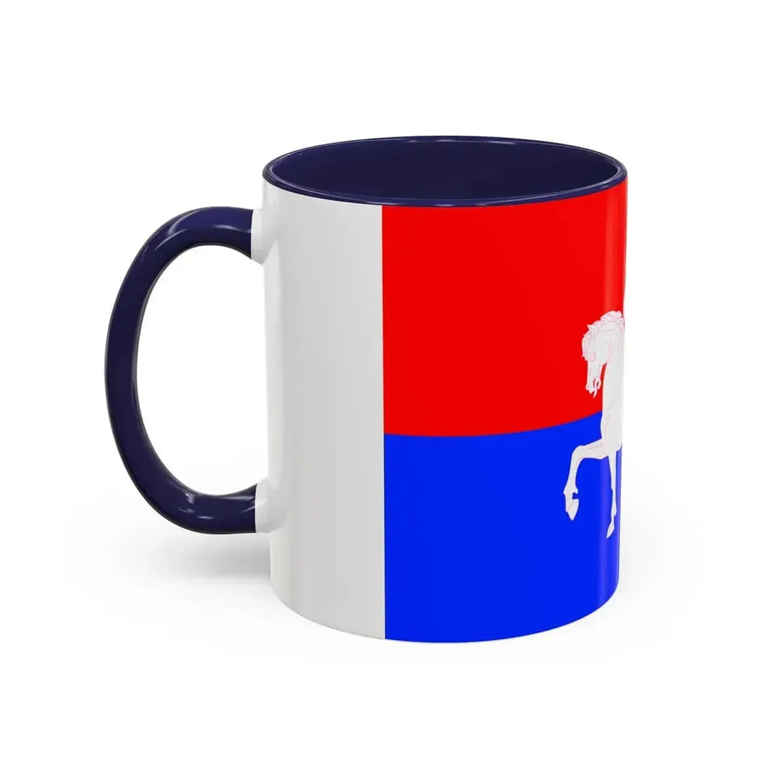 Flag of Telavi Georgia - Accent Coffee Mug - Go Mug Yourself